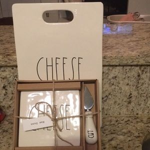 Rae Dunn cheeseboard and mini cheeseboard
